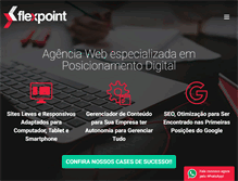 Tablet Screenshot of flexpoint.com.br
